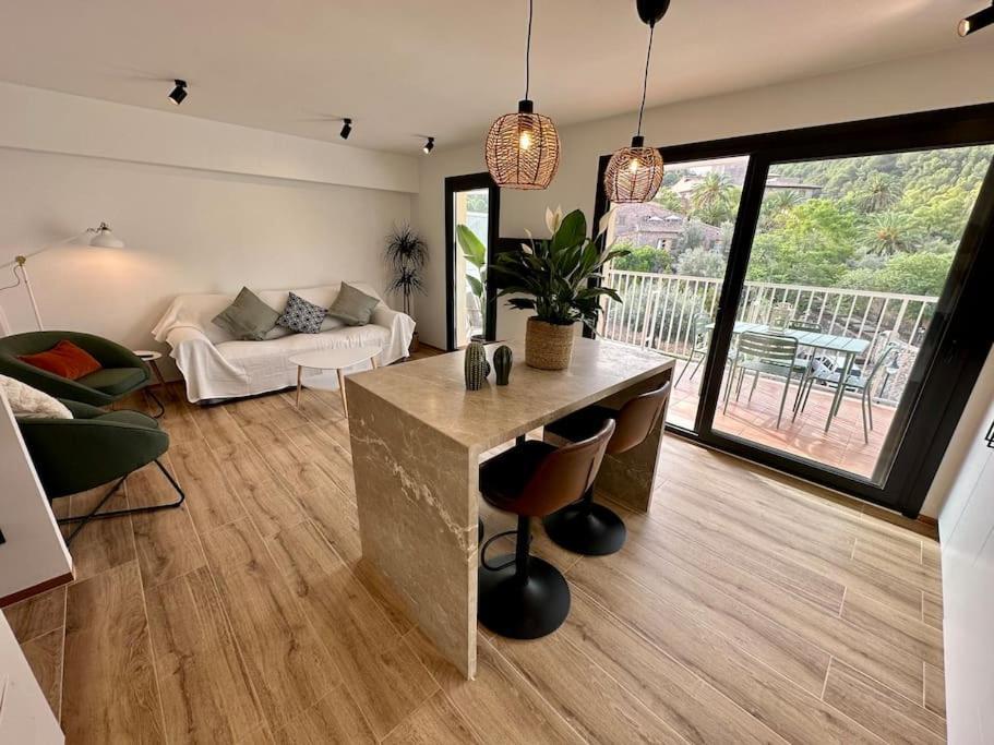 Moderno Y Acogedor Apartamento Con Terraza “ Llebeig” Sóller Eksteriør billede